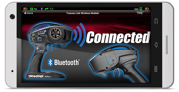 Traxxas Link App - Bluetooth Connected (on Android)