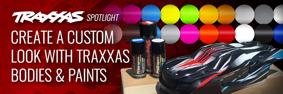 Create a Custom Look with Traxxas Bodies & Paints