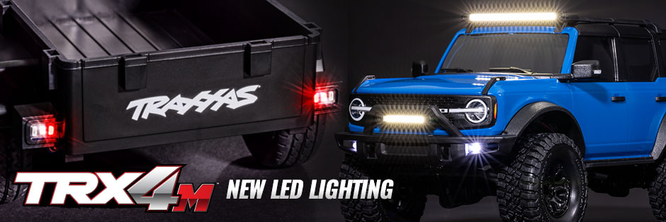 New TRX-4M Light Bars & Trailer Lights