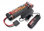 2983 Battery/charger completer pack (includes #2969 2-amp NiMH peak detecting AC charger (1), #2923X 3000mAh 8.4V 7-cell NiMH iD® battery (1))