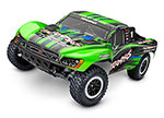 Green Slash® Brushless: 1/10-Scale 2WD Short Course Racing Truck with TQ™ 2.4GHz radio system