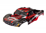 5851 Body, Slash® 2WD (also fits Slash® VXL &amp; Slash® 4X4), red (painted, decals applied)