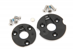 6538 Telemetry trigger magnet holders, spur gear/ magnet, 5x2mm (1)/ 3x8mm CCS (3)/ 3x10mm CCS (3)