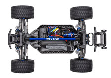 Rustler 4X4 Ultimate (#67097-4) Chassis Top View