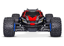 Rustler 4X4 Brushless (#67164-4) Front View (Red)