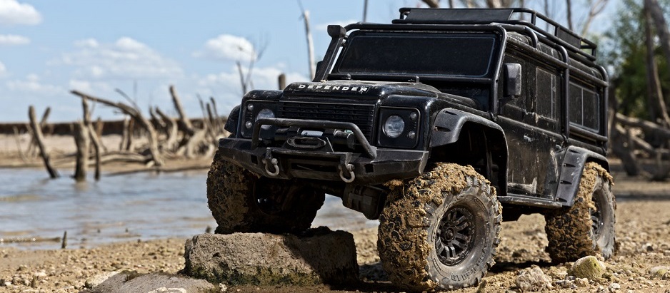 New Black Land Rover Defender Body