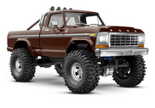 1/18 TRX-4M Ford F-150 High Trail Edition (#97044-1) Front Three-Quarter View (Brown)