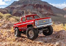 1/18 TRX-4M Chevrolet K10 High Trail Edition (#97064-1) Action (Red)