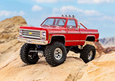 1/18 TRX-4M Chevrolet K10 High Trail Edition (#97064-1) Action (Red)