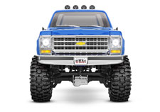 1/18 TRX-4M Chevrolet K10 High Trail Edition (#97064-1) Front View (Blue)