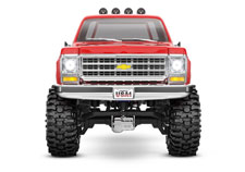 1/18 TRX-4M Chevrolet K10 High Trail Edition (#97064-1) Front View (Red)