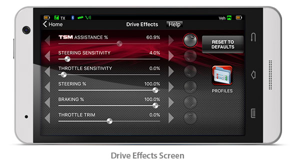 Drive Effect Screen