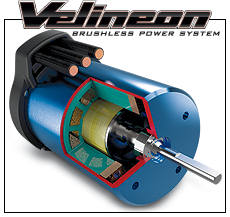 Velineon 3500 Brushless Motor (3351R) Cut-Away View (right)
