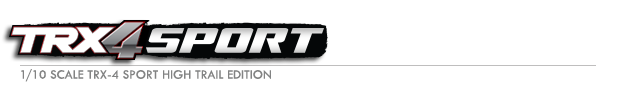 TRX-4 Sport High Trail Edition:  4WD Electric Truck with TQ™ 2.4GHz Radio System Logo