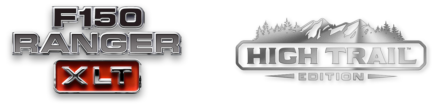 F-150 Ranger XLT Logo | High Trail Edition Logo